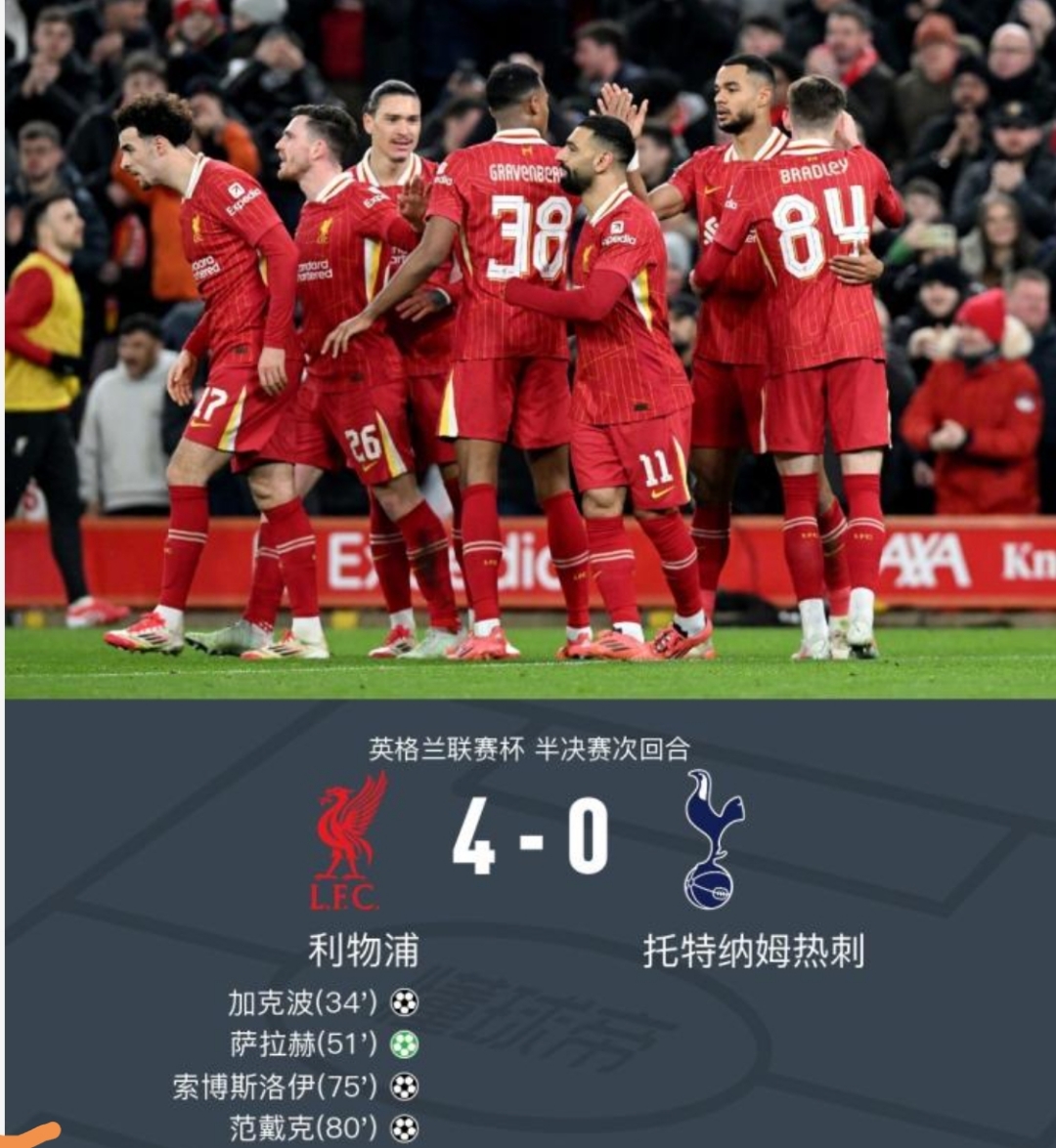 利物浦遇到困难晋级，场上踢得艰难，实力得到检验的简单介绍